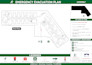 design a fire emergency evacuation plan, diagram, map